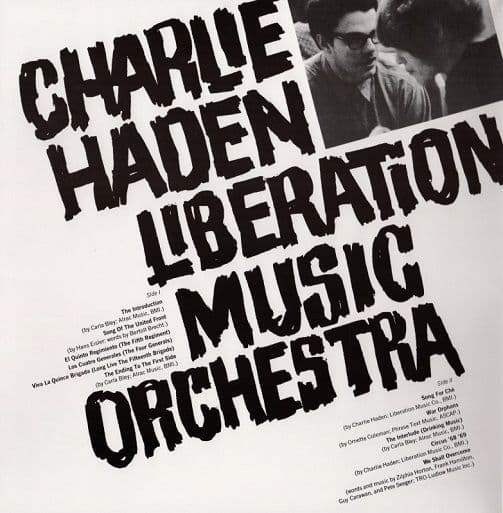 CHARLIE HADEN Liberation Music Orchestra Vinyl Record LP Impulse 2016